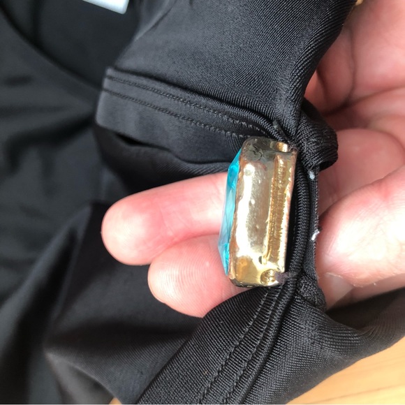 Elegant Black Women's Swimsuit - Picture 6 of 11